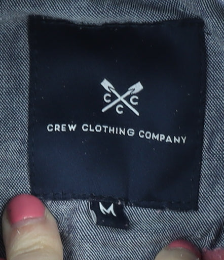 Crew Clothing Men's Pink 1/4 Zip Sweatshirt M