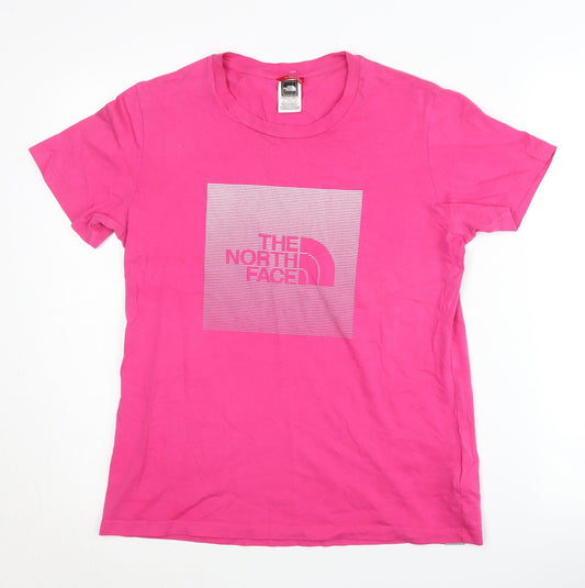 The North Face Women's Pink T-Shirt, Size S, Casual