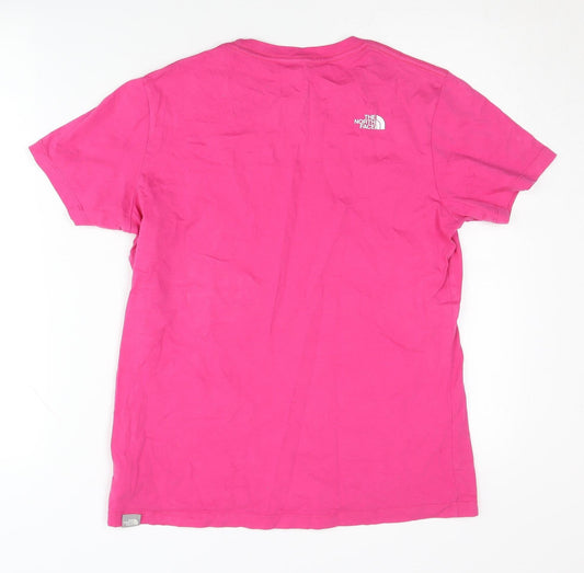 The North Face Women's Pink T-Shirt, Size S, Casual