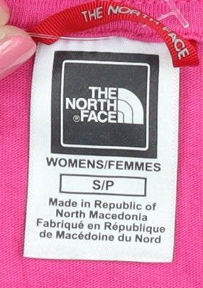 The North Face Women's Pink T-Shirt, Size S, Casual