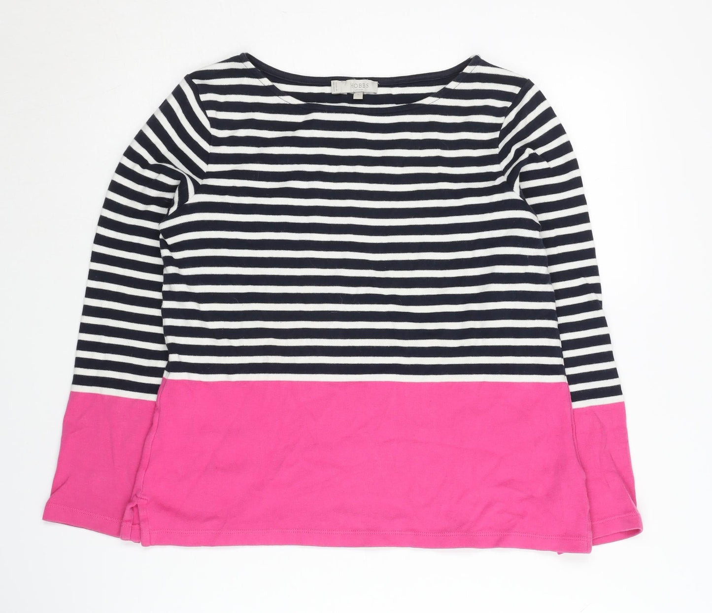 Hobbs Women's Multicoloured Striped Jumper S