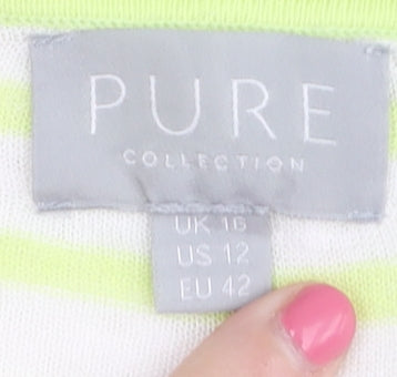 Additional view of Pure Collection Women's Multicoloured jumper, size 16