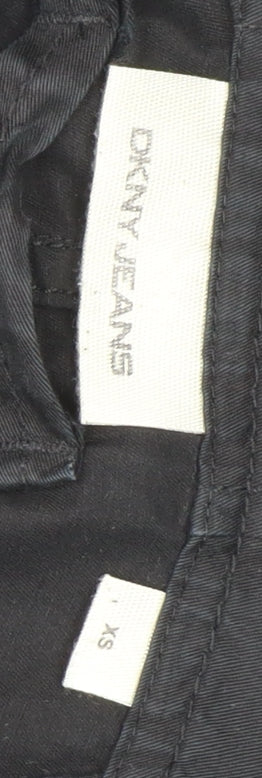 DKNY Women’s Black XS Parka Jacket with Hood