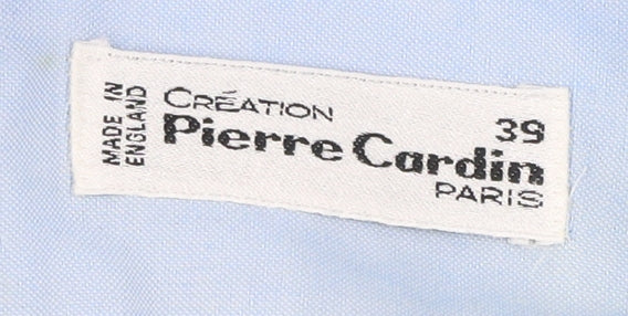 Pierre Cardin Men's Blue Formal Shirt, Size 39
