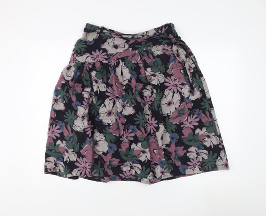 Windsmoor Floral Multicoloured A-Line Skirt Size 10