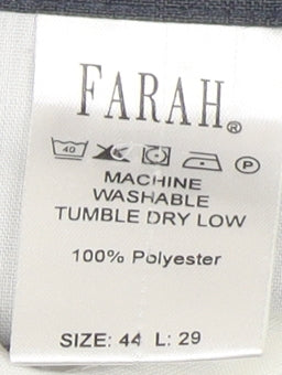 Farah Men's Blue Dress Pants 44 Regular