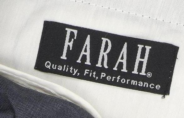 Farah Men's Blue Dress Pants 44 Regular