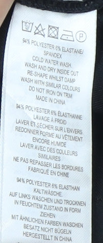 French Connection Women's Black Beaded T-Shirt Size L