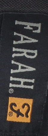 Farah Men's Black Trousers Size 38