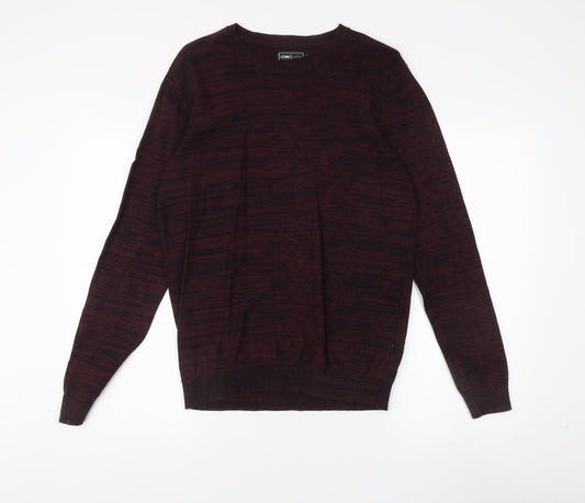 Jack & Jones Men's Red Pullover Jumper, Size L