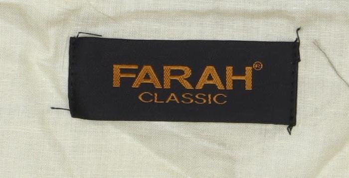Farah Men's Grey Classic Dress Pants Size 46
