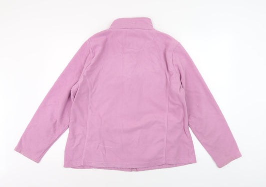 Peter Storm Women's Pink Fleece Jacket Size 18