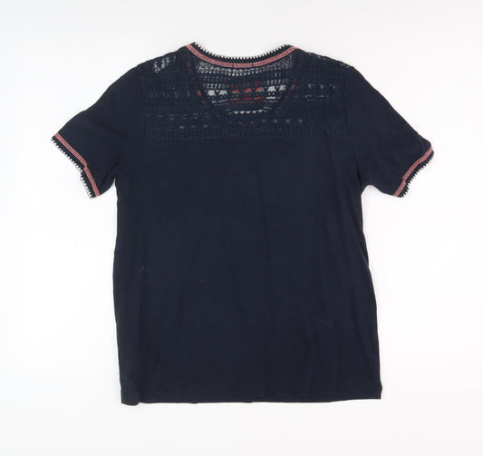 Superdry Women's Black XS Slim Fit T-Shirt