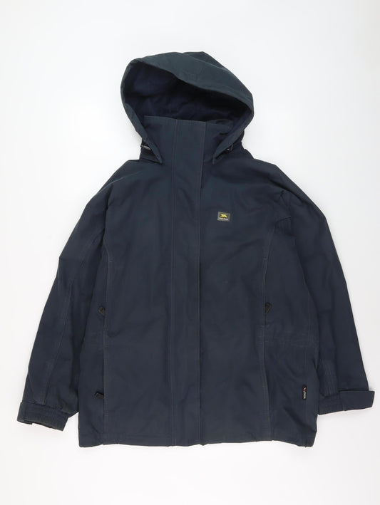 Trespass Men's Blue M Waterproof Hooded Jacket