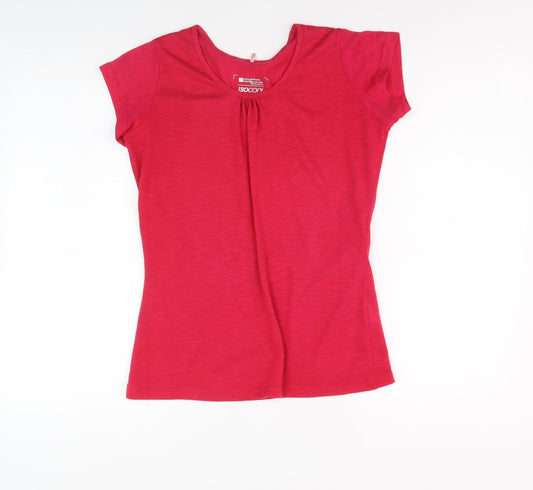 Mountain Warehouse Women's Red T-Shirt Size 8