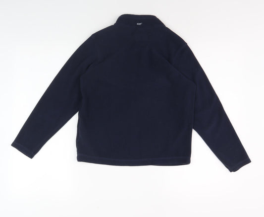 Regatta Boys Blue Fleece Zip Sweatshirt, 11-12 Years