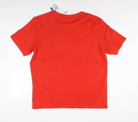 UEFA Euro 2020 Men's Red Graphic T-Shirt Size L