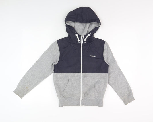 McKenzie Boys Grey Colourblock Hoodie 8-10 Yrs