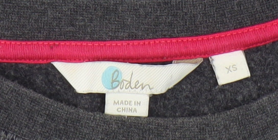 Boden Women’s Grey XS Pullover Sweatshirt