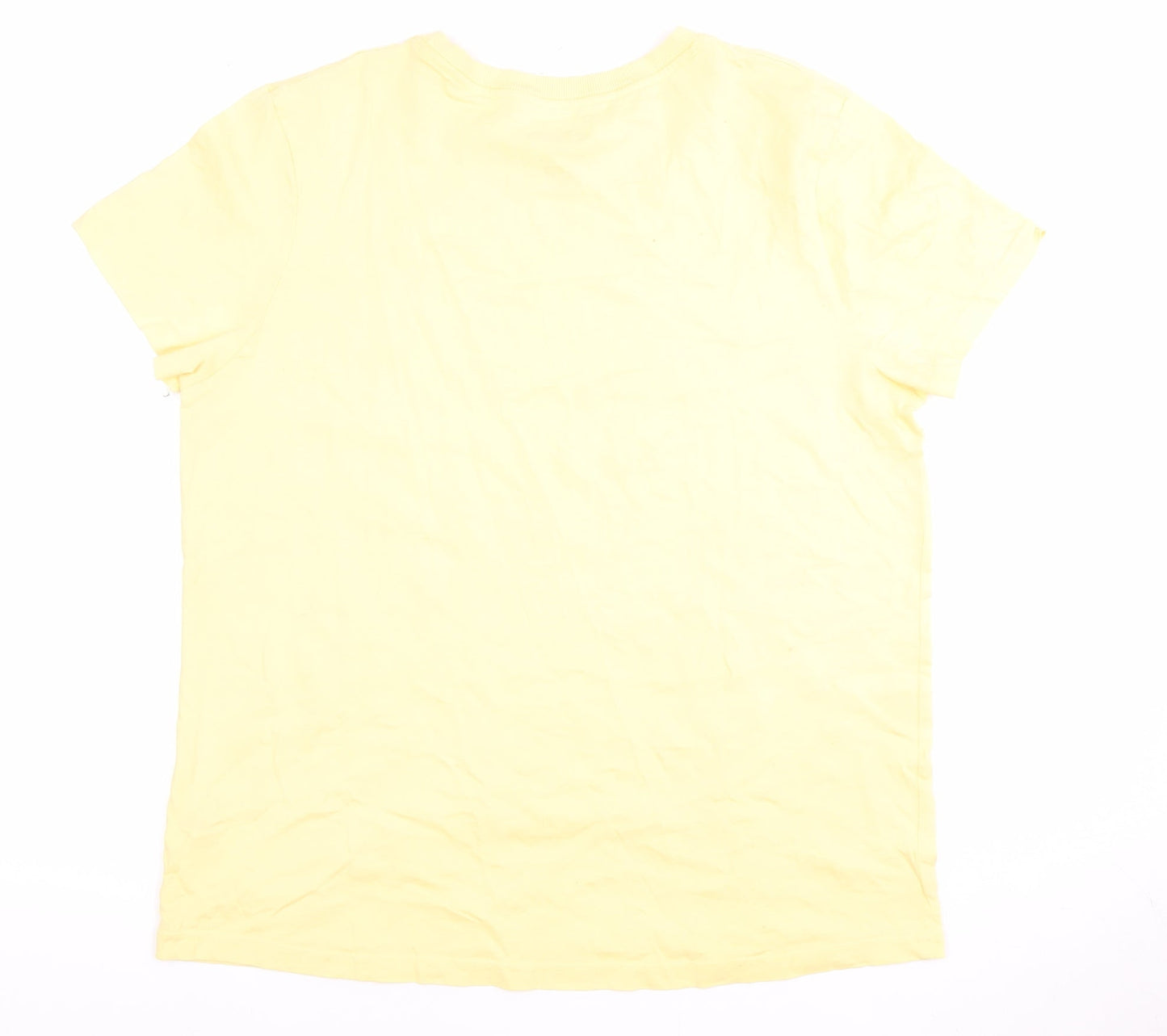 Disney Women's Yellow Winnie the Pooh Graphic T-Shirt