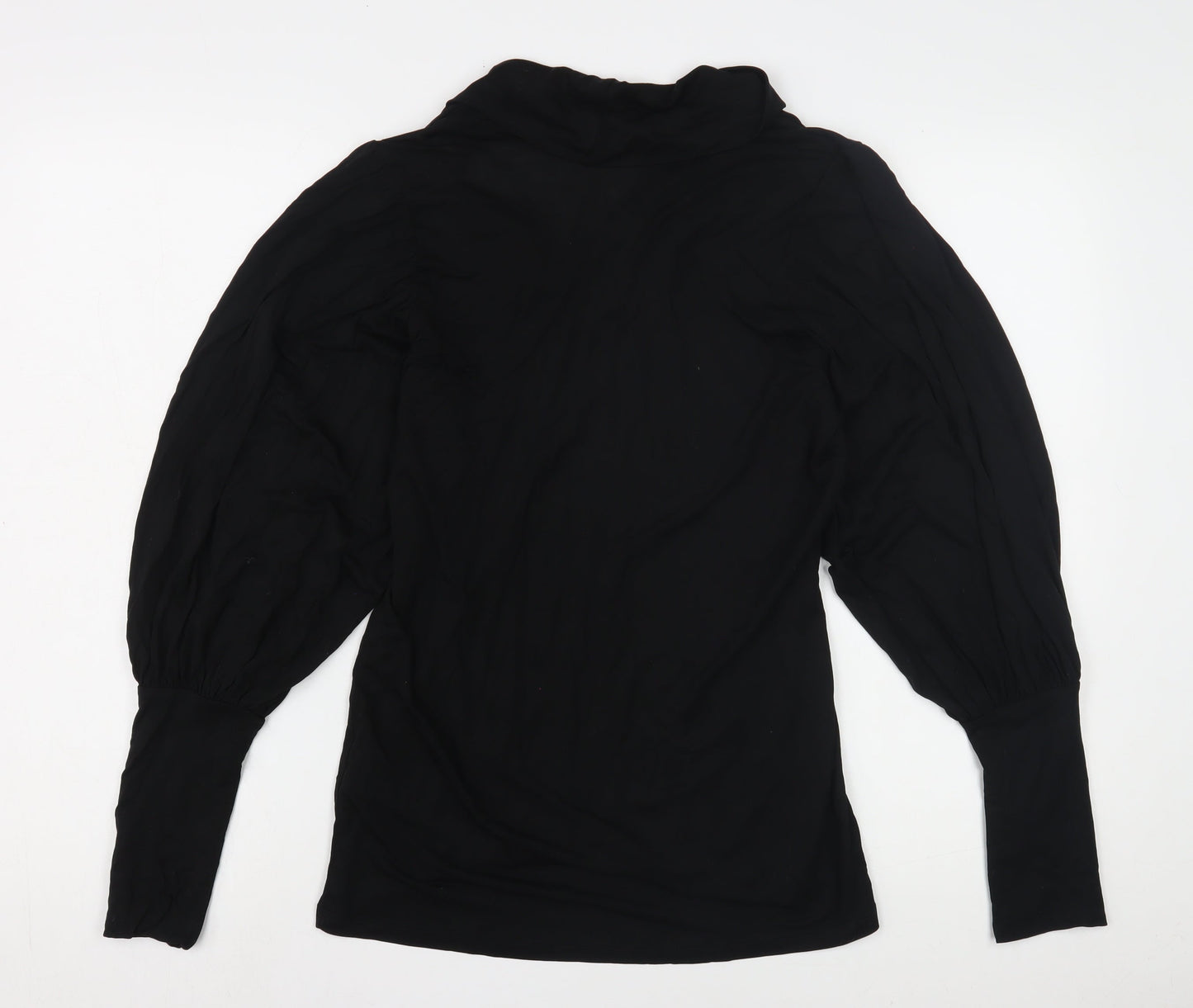 Ted Baker Women's Black Cowl Neck Top Size 6