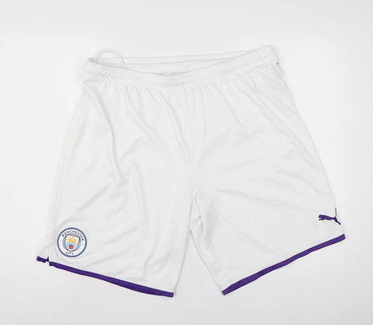 Additional front view of Puma Men's White Athletic Shorts 2XL Football