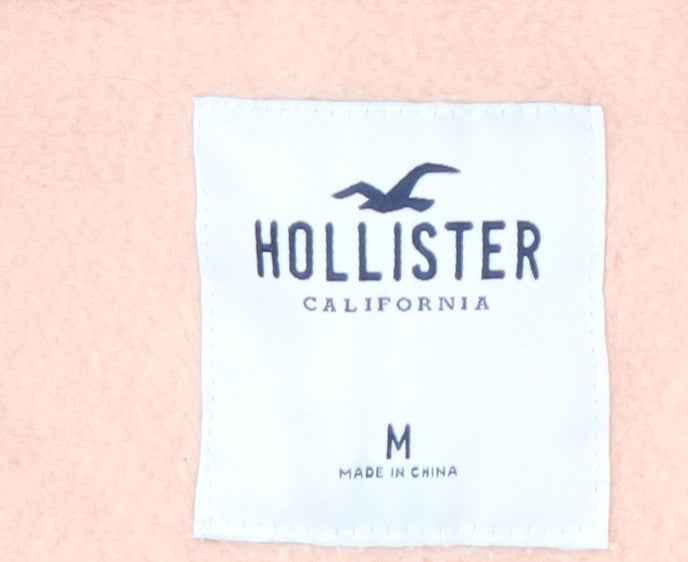 Hollister Pink Women's Hoodie M - Casual Comfort