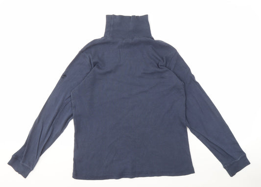 Cotton Traders Men’s Blue Long Sleeve Top L