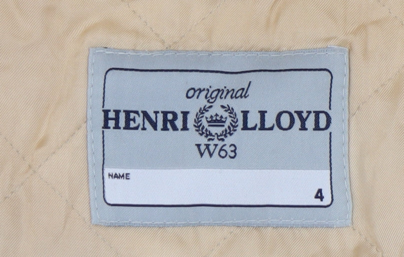 Henri Lloyd Men's Beige Hooded Jacket Size 4