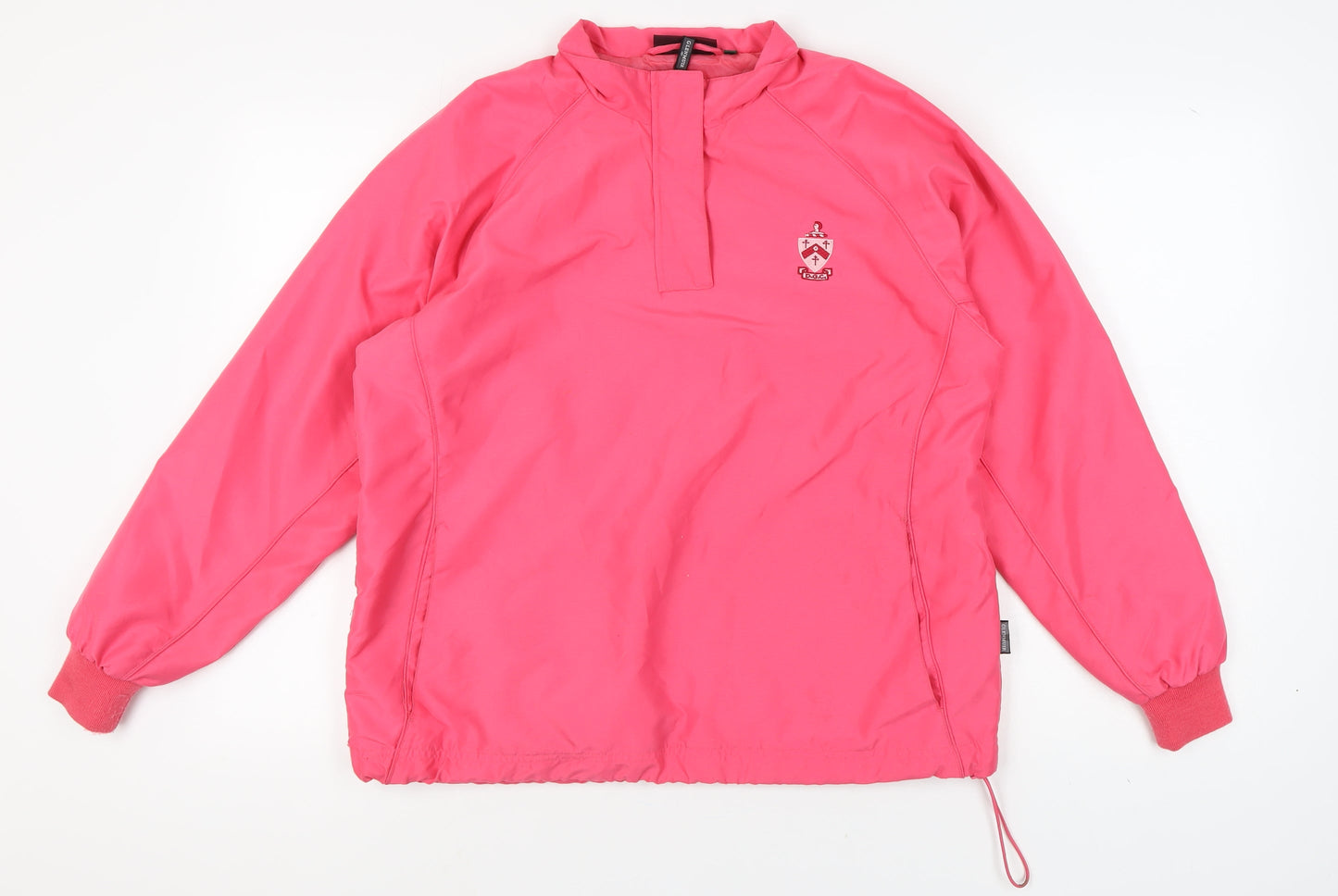 Glenmuir Women's Pink Sweatshirt, M, Elegant Logo Accent