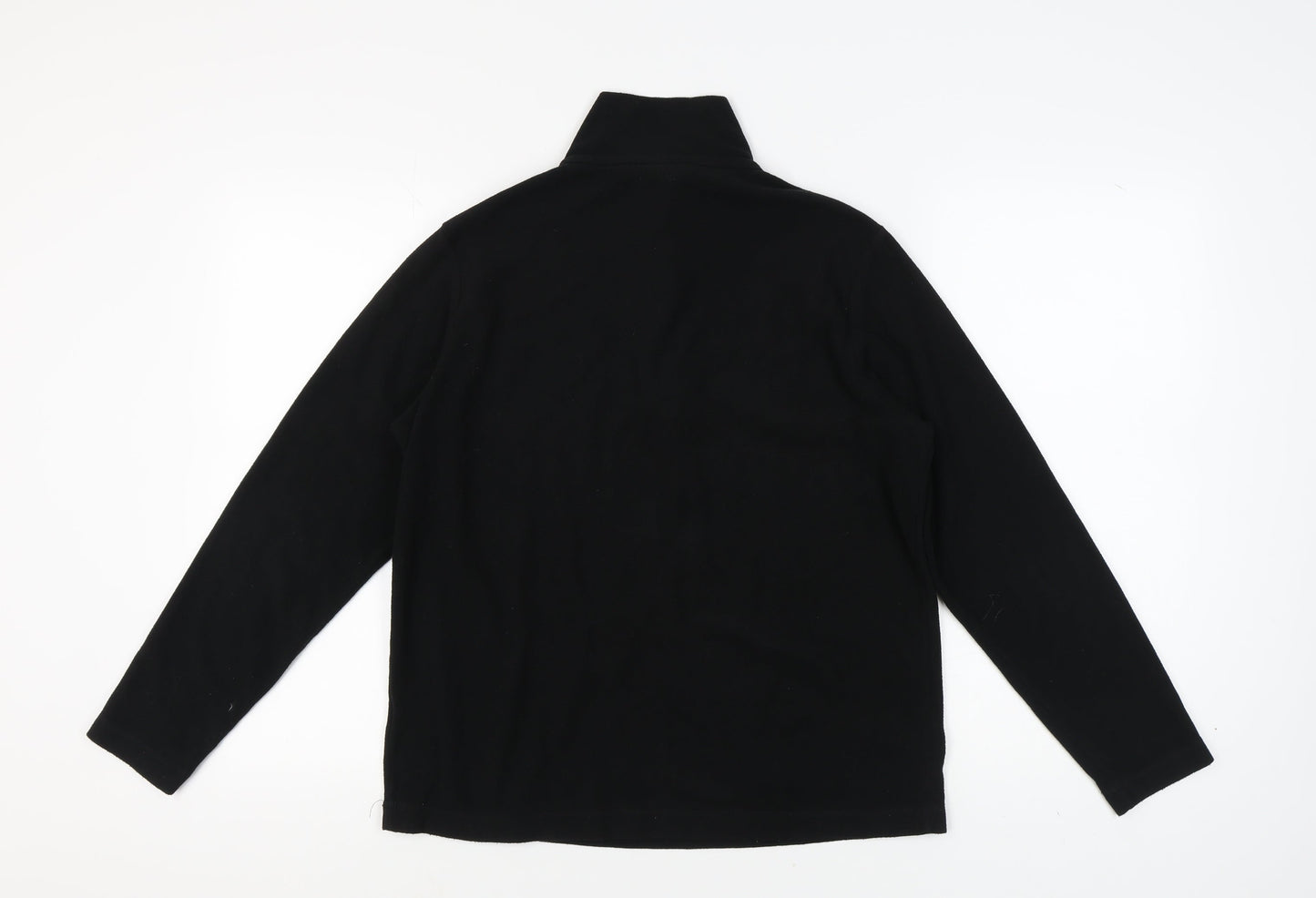 Gelert Men's Black Fleece Pullover, Size S