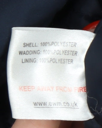 James Pringle Men's Blue Mid-Length Basic Jacket M