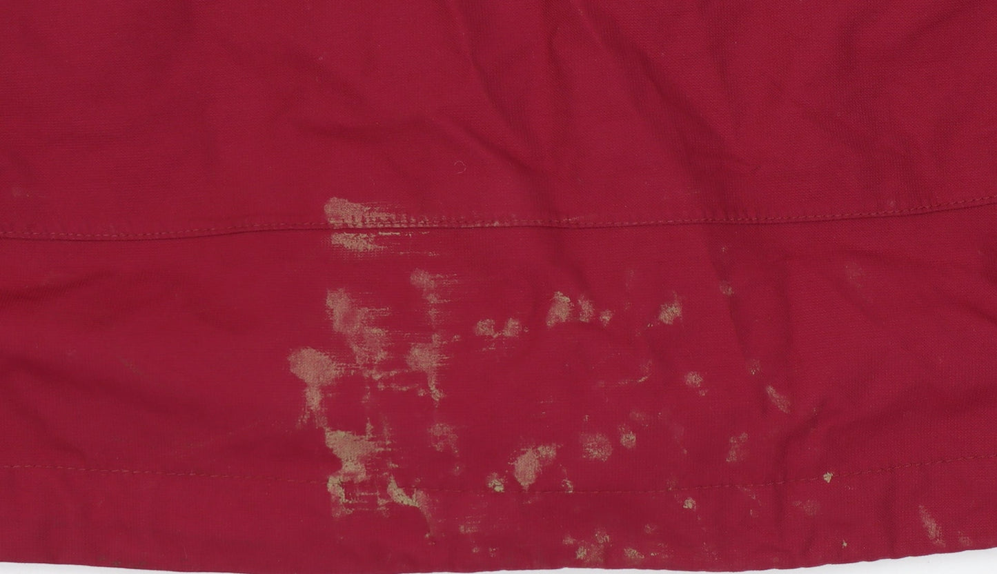 Berghaus Women's Red Waterproof Hooded Jacket Size 12