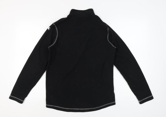 Cross Men's Black Fleece Zip Hoodie, M