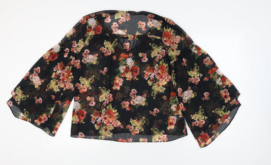 Womens UK Size 12 Laura Ashley Multicoloured Polyester Blouse