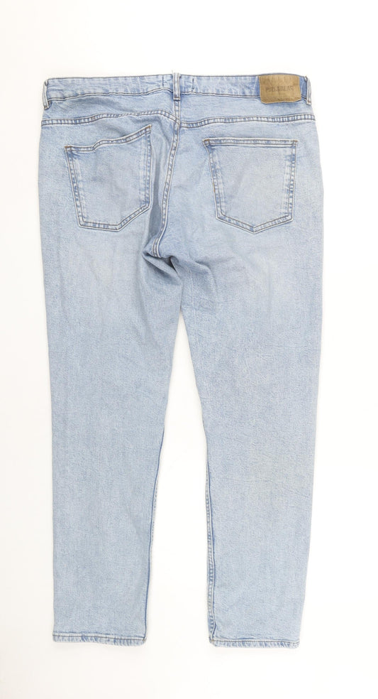 Pull&Bear Light Blue Men's Straight Jeans Size 38