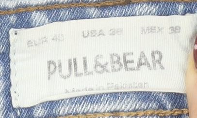 Pull&Bear Light Blue Men's Straight Jeans Size 38
