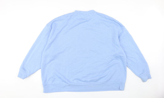 Disney Women's Blue Alice in Wonderland 2XL Sweatshirt Pullover