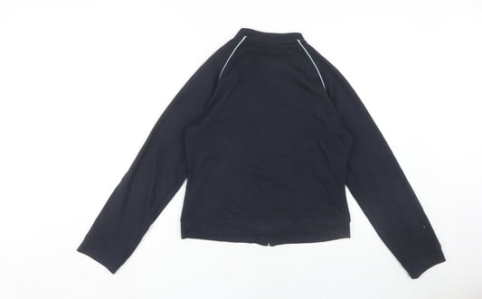 Reebok Women's Black M Sweatshirt, Full Zip, Gym Ready