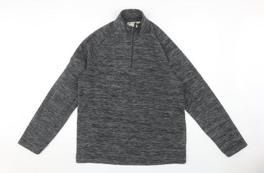 Mountain Warehouse Men's Grey Pullover Fleece M