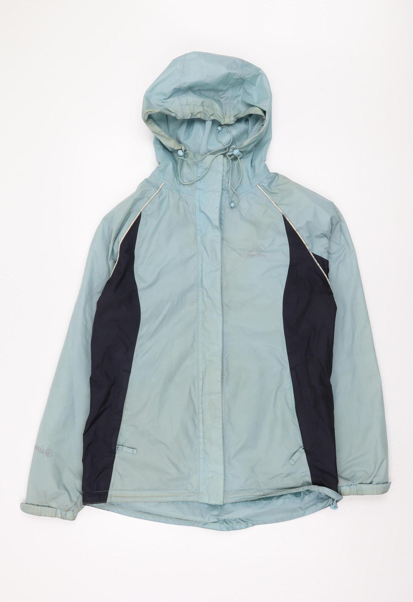 Peter Storm Women's Blue Rain Coat Size 12 Waterproof