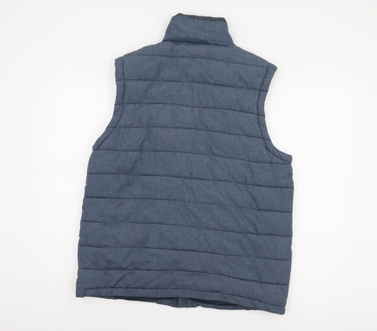 Mountain Warehouse Men's Blue Puffer Waistcoat L