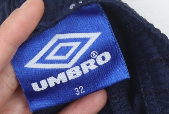 Umbro Men's Blue Athletic Shorts Size 32