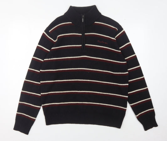Pierre Cardin Men's Black M Pullover Jumper