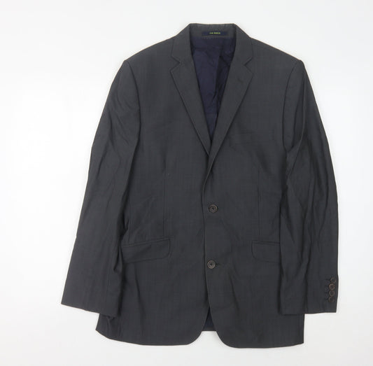 Ted Baker Men's Black 38R Blazer Jacket