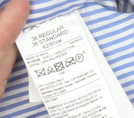 Banana Republic Men's Multicoloured Waistcoat 36 Check