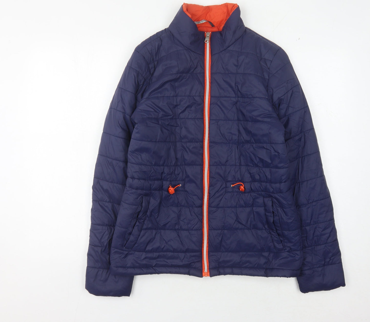 Tokyo Laundry Women's Blue Puffer Jacket Size 10