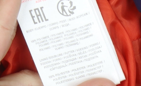 Tokyo Laundry Women's Blue Puffer Jacket Size 10