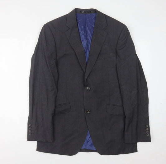 Austin Reed Grey Wool Men's Blazer Size 40R