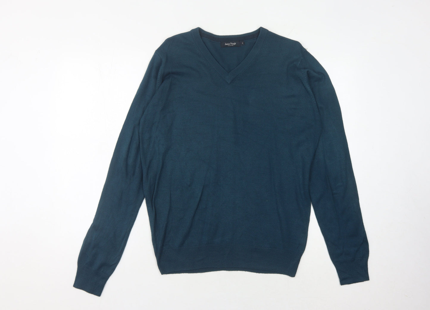 James Pringle Men's Blue Pullover Jumper S